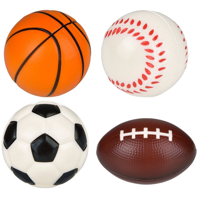 Foam Sports Ball Assortment (1 DZ)