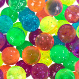 Glitter Balls 27mm 1" (144 Pc Poly Bag)