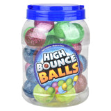 Glitter Hi-Bounce Balls (30 Pc Canister)