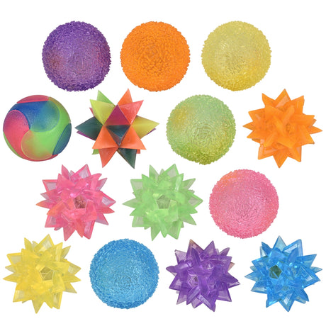 Light-Up Ball Assortment 2"-2.5" (24 Pack)