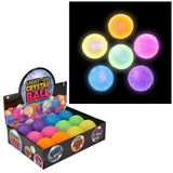 Light-Up Crystal Bouncy Ball (12 Pc Display)
