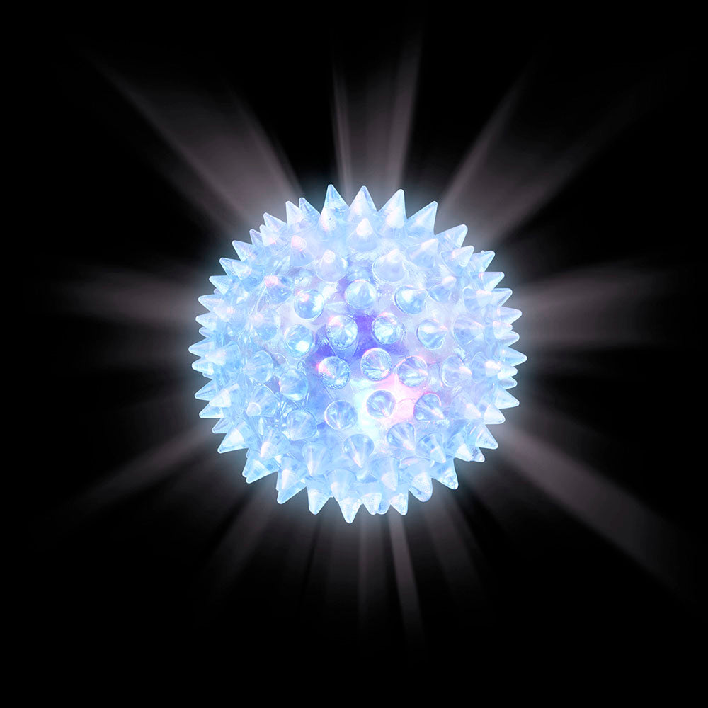 Light-Up Spiky Ball (12 Pc Display)