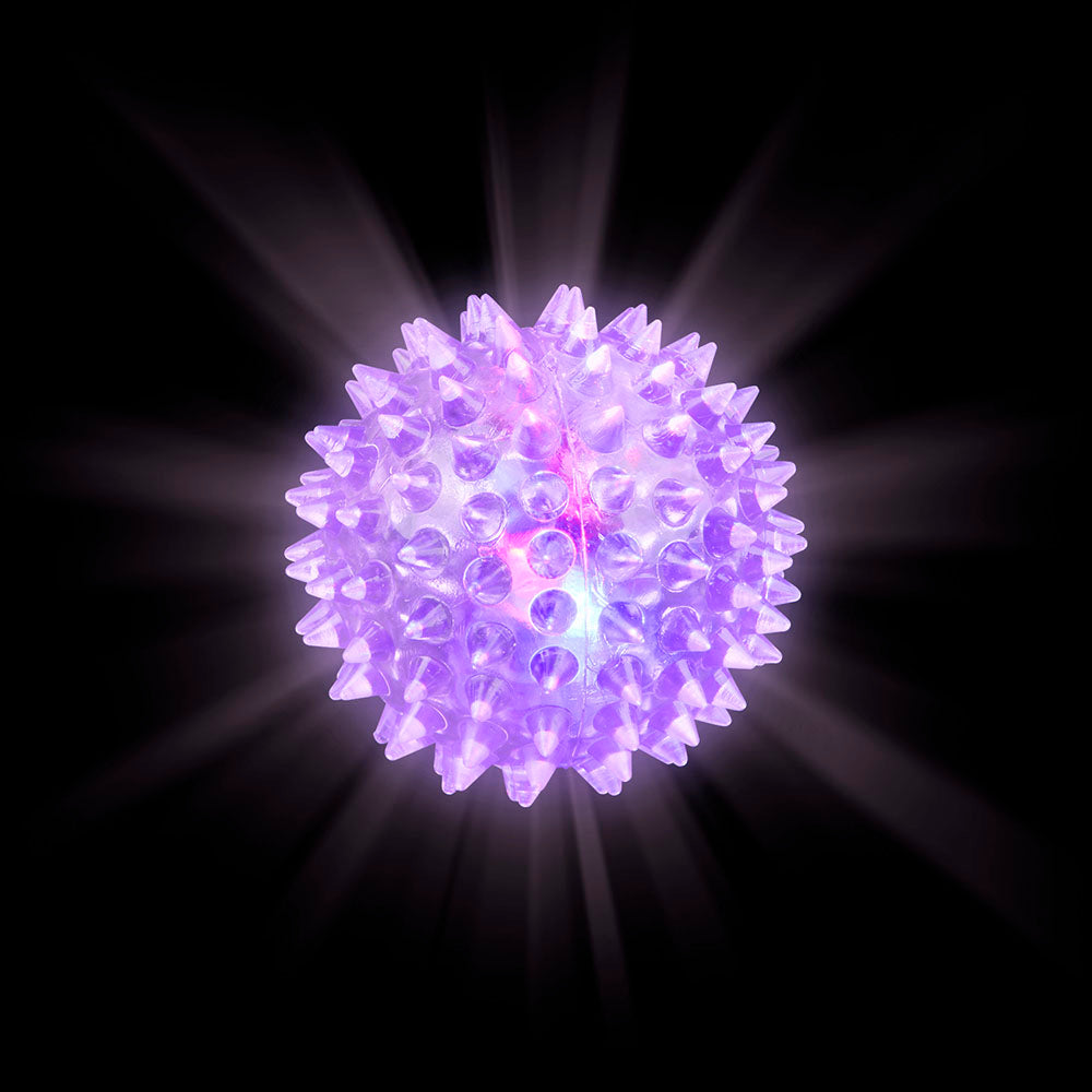 Light-Up Spiky Ball (12 Pc Display)