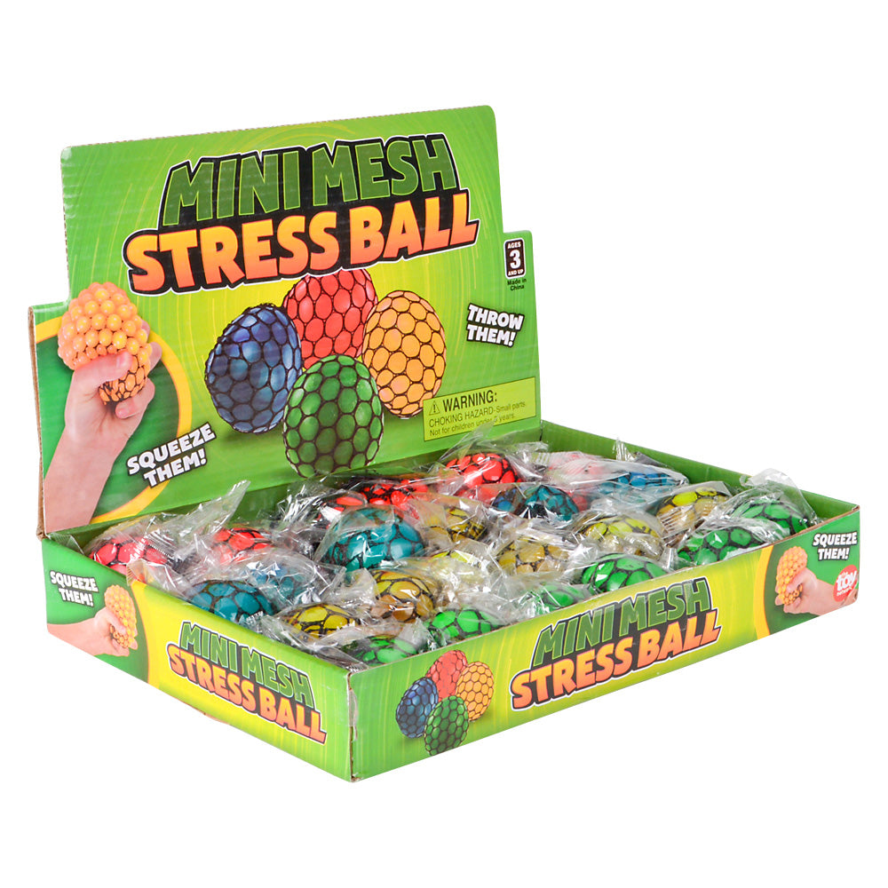 Mini Squeeze Mesh Stress Ball (1 DSP)