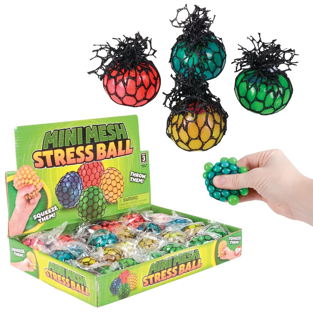 Mini Squeeze Mesh Stress Ball (1 DSP)