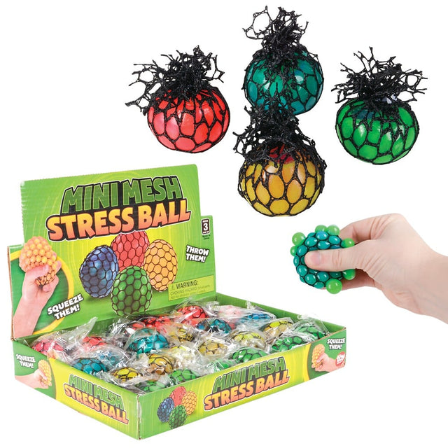 Mini Squeeze Mesh Stress Ball (1 DSP)
