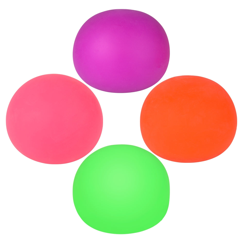 Neon Squishy Ball (6 Pc Display)