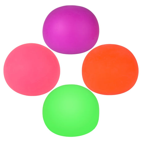 Neon Squishy Ball (6 Pc Display)