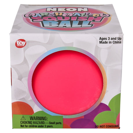 Neon Squishy Ball (6 Pc Display)
