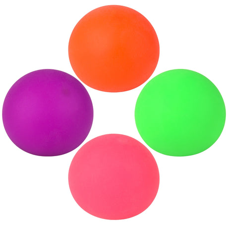 Neon Squishy Ball 2.5" (12 Pc Display)