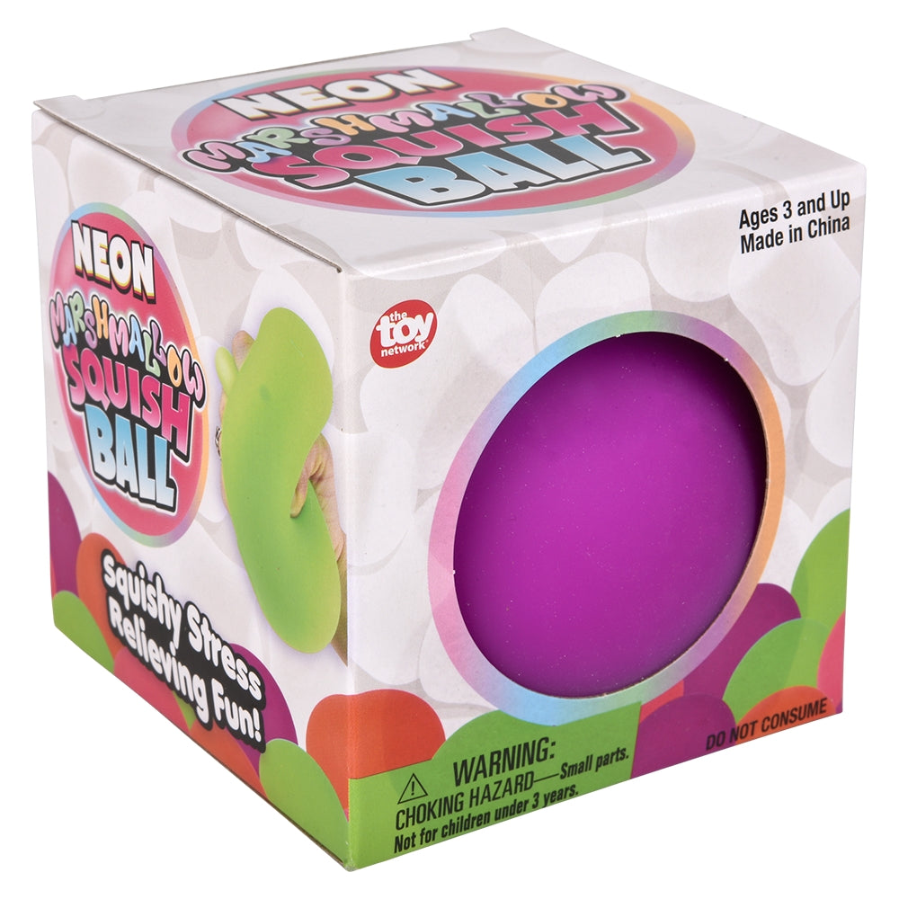 Neon Squishy Ball (12 Pc Display)