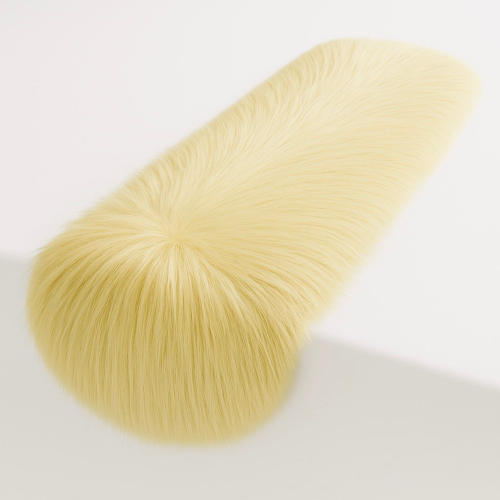 Faux Fur Tablecloth Shaggy Luxurious Dining Table