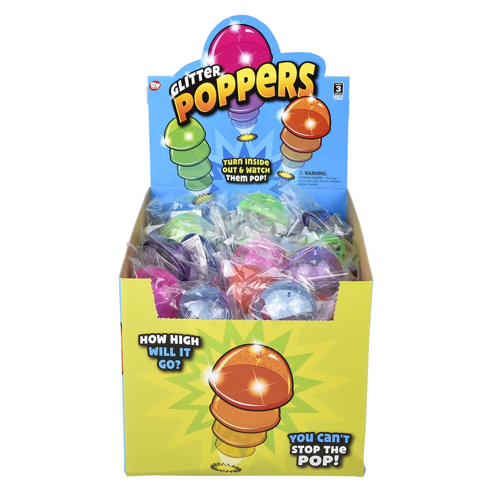 Glitter Poppers (100 PC Display)