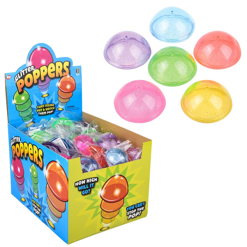 Glitter Poppers (100 PC Display)