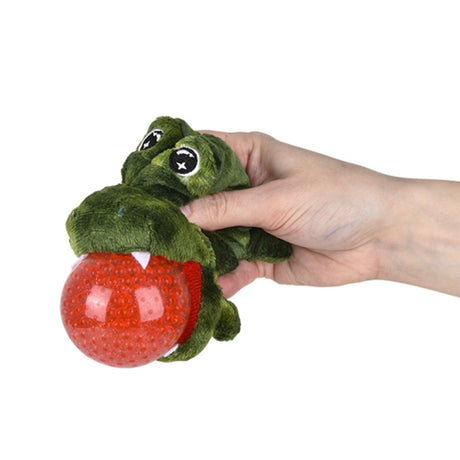 Alligator Squeezy Bead Plush (12 Pc Display)