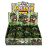 Alligator Squeezy Bead Plush (12 Pc Display)