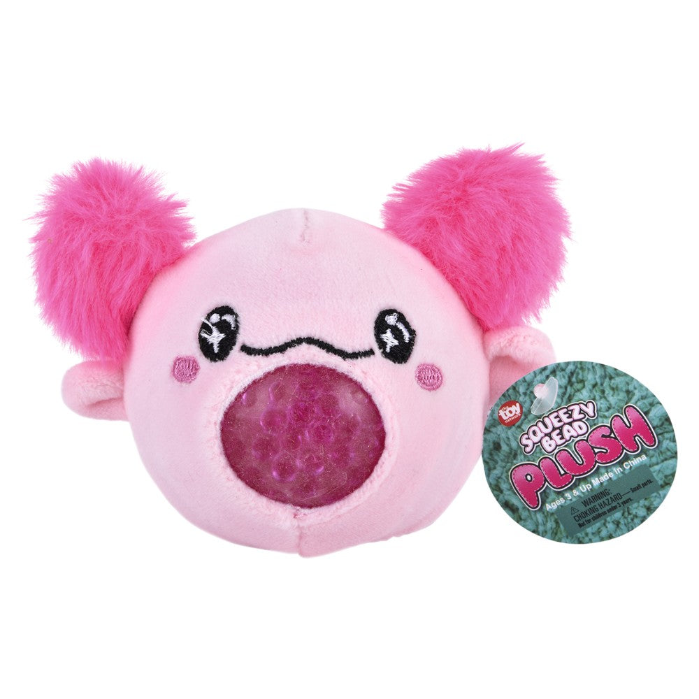 Axolotl Squeezy Bead Plush Ball (1 DZ)