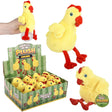 Chicken Squeezy Bead Plush (12 PC Display)