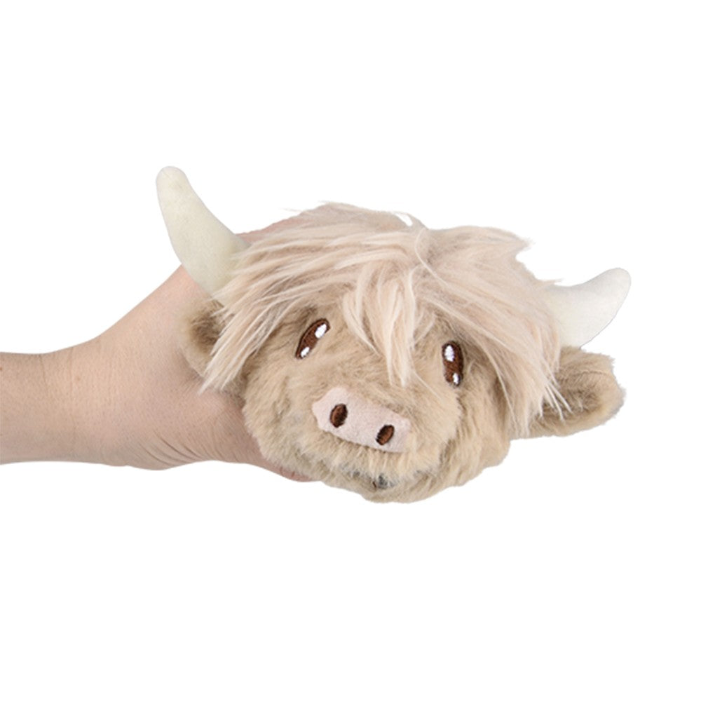 Highland Cow Squeezy Bead Plush Ball (1 DSP)