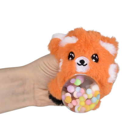 Red Panda Squeezy Bead Plush (12 PC Display)