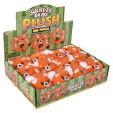 Red Panda Squeezy Bead Plush (12 PC Display)