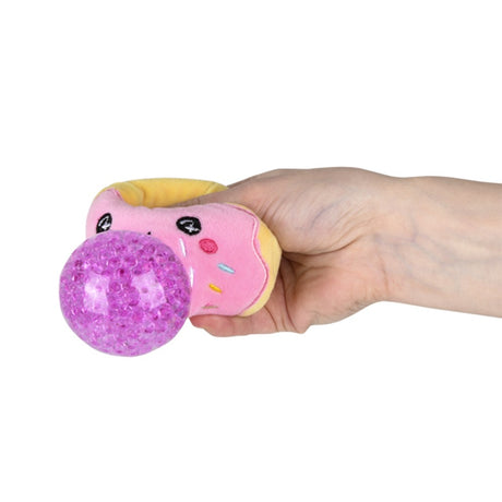 Sweet treat squeezy bead plush 12-piece display for kids