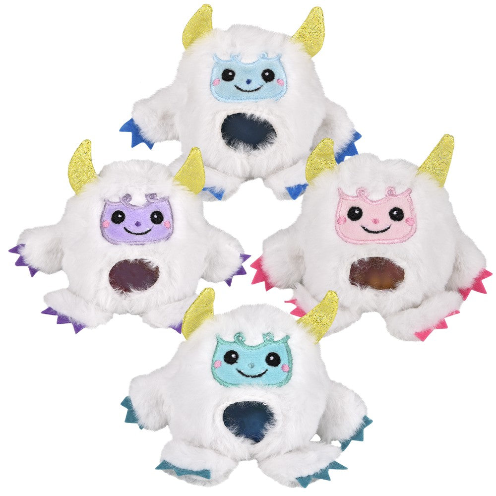 Yeti Squeezy Bead Plush Ball (12 Pack Display)