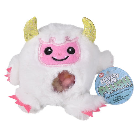 Yeti Squeezy Bead Plush Ball (12 Pack Display)
