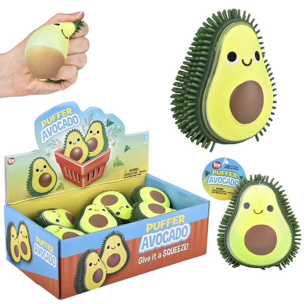 Puffer Avocado Fidget Toy (12 PC Display)