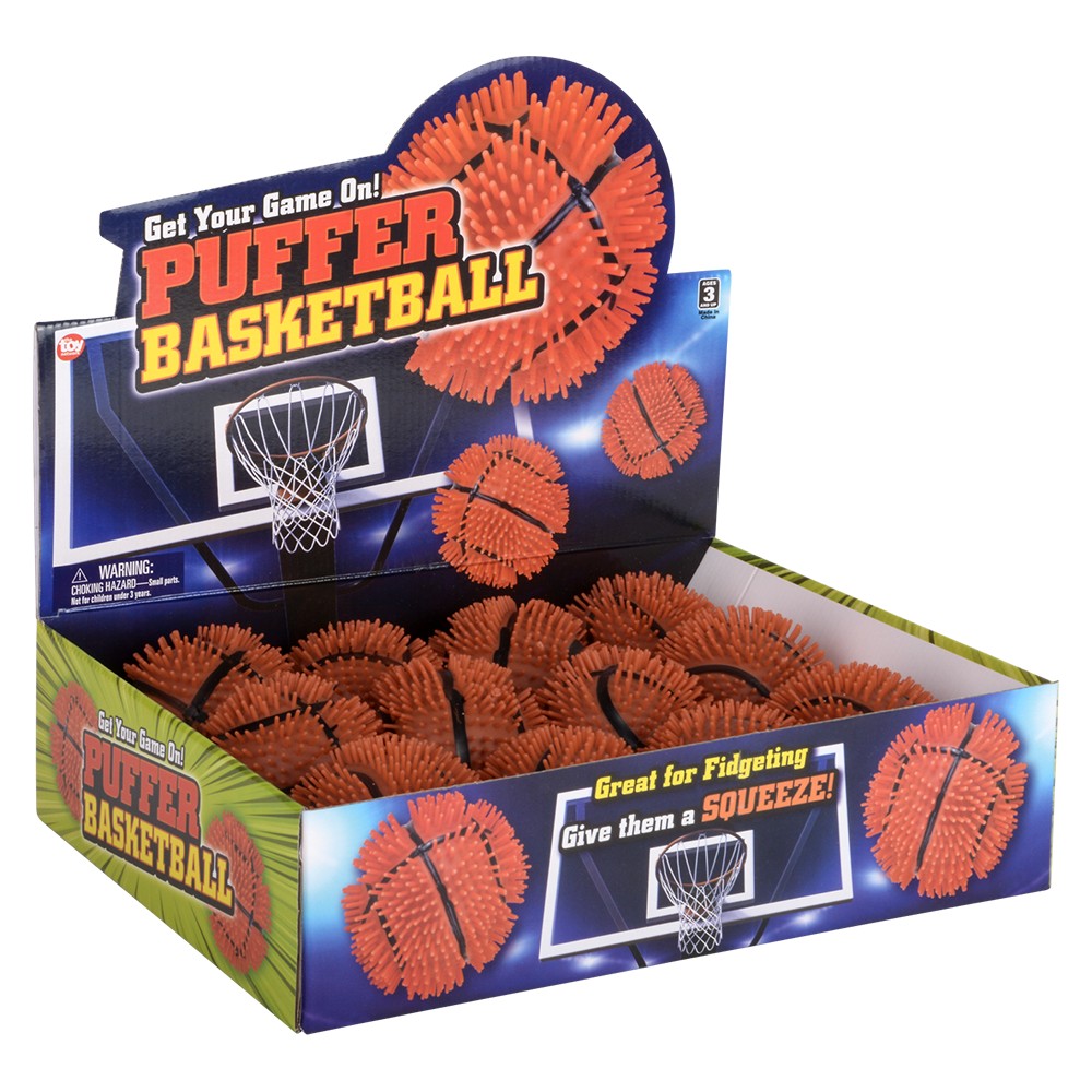 Puffer Basketball 5" (12 Pc Display)