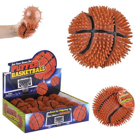 Puffer Basketball 5" (12 Pc Display)
