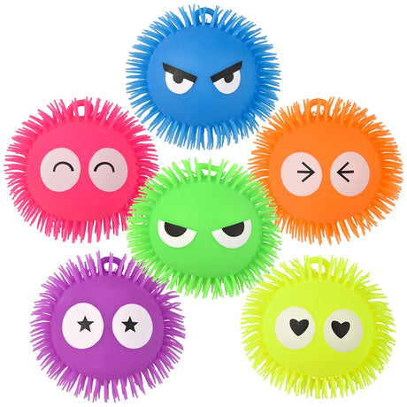 Light-Up Big Eyed Puffer Ball (1 DZ)