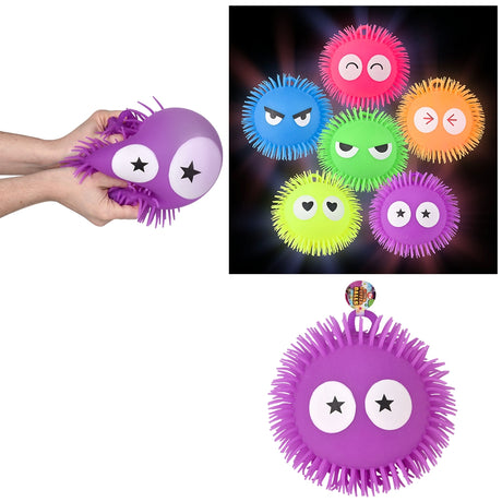 Light-Up Big Eyed Puffer Ball (1 DZ)