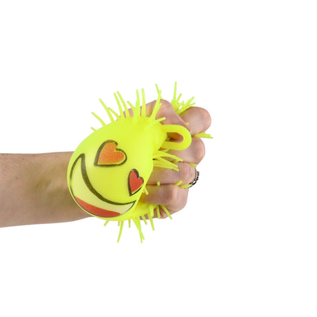 Light-Up Emoticon Puffer Ball (1 DZ)