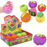 Puffer Fruit Squeeze Toys (12 PC Display)