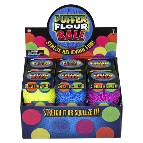 Marshmallow Puffer Ball (12 Pc Display)