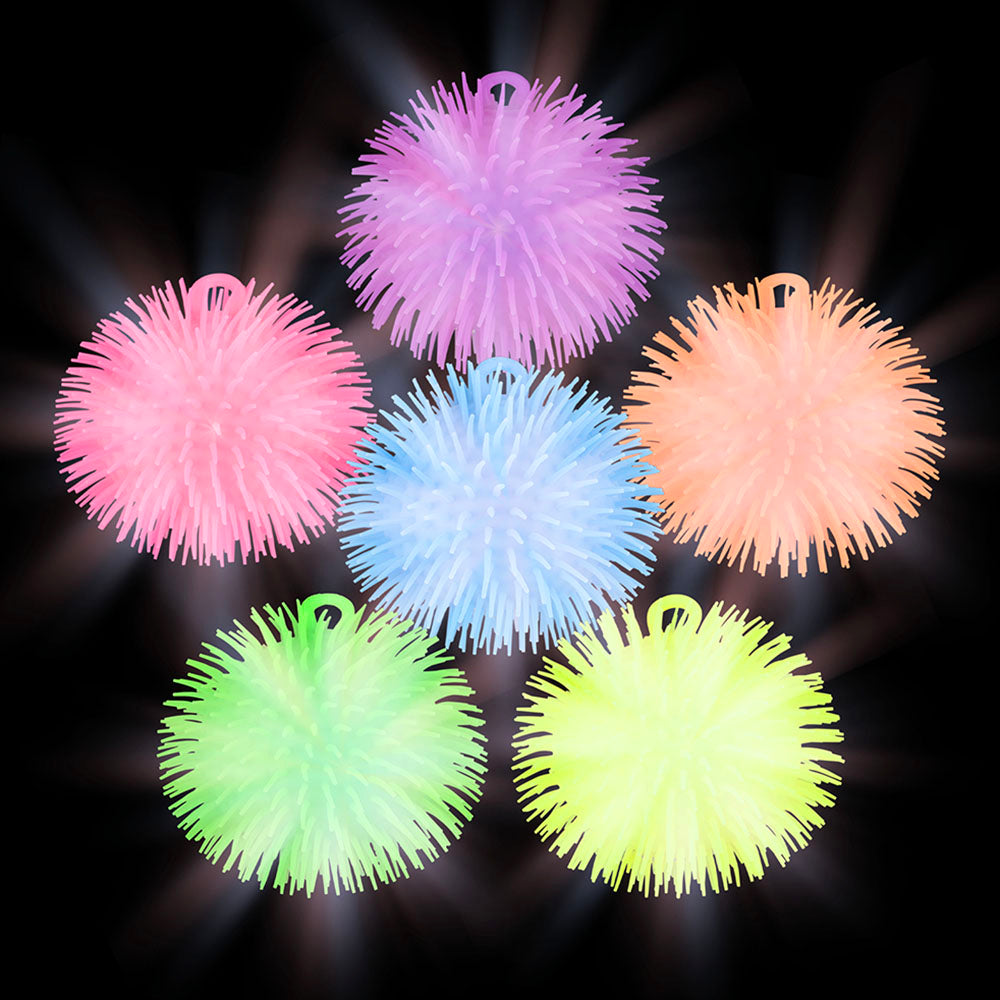 Light-Up Puffer Ball Jumbo 9" (1 DSP)