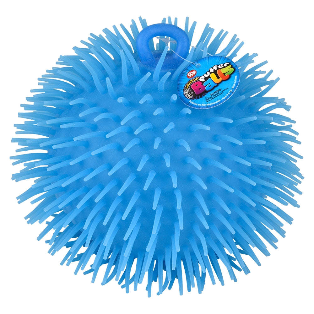 Light-Up Puffer Ball Jumbo 9" (1 DSP)