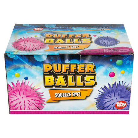 Light-Up Puffer Ball (12 Pc Display)