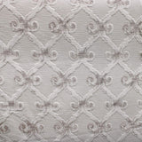Barlet Traditional Cut Velvet Fabric - Linen Look, 56" Width (1 Yard)