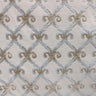 Barlet Traditional Cut Velvet Fabric - Linen Look, 56" Width (1 Yard)