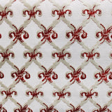 Barlet Traditional Cut Velvet Fabric - Linen Look, 56" Width (1 Yard)