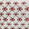 Barlet Traditional Cut Velvet Fabric - Linen Look, 56" Width (1 Yard)