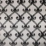 Barlet Traditional Cut Velvet Fabric - Linen Look, 56" Width (1 Yard)