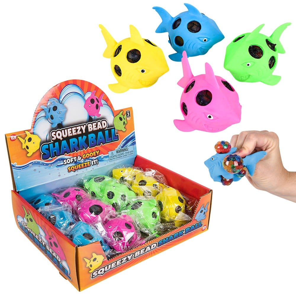 Shark Squeezy Bead Ball (1 DSP)