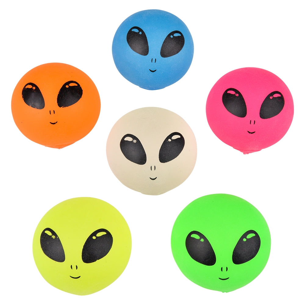 Squeezy Alien Sugar Ball (12 Pc Display)