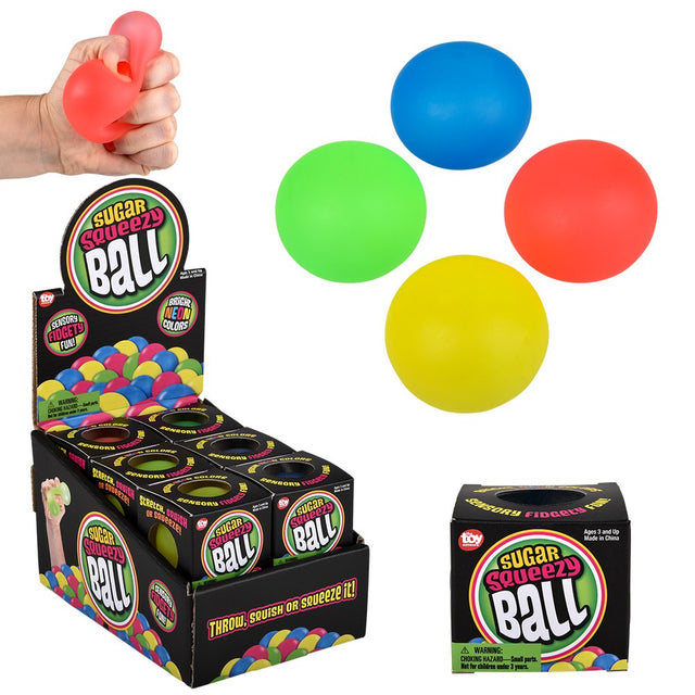 Squeezy Sugar Ball 2.5" (1 DZ)