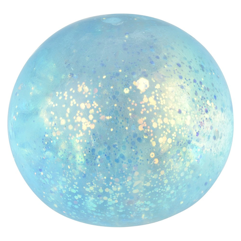 Glitter Sugar Ball Squeezy Toy (12 Pc Display)