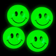 Glow In Dark Smile Face Ball (144 Pc Poly Bag)