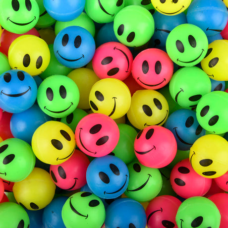 Smile Ball 27mm 1" (144 Pc Poly Bag)